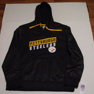 Pittsburgh Steelers Black NFL Performance Pullover